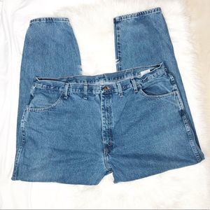 Vintage 🌾 Rustler medium wash straight leg denim jeans 44x30